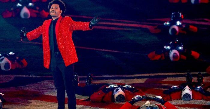 The Weeknd shows Super Bowl LV Halftime Show, a new dimension, more spectacular than before (clip)