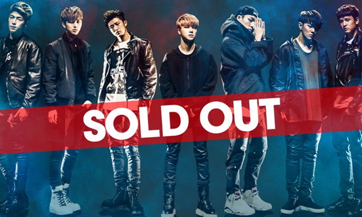 ไอคอน (iKON) แรง! บัตรคอนเสิร์ตขายเกลี้ยง (SOLD OUT) ตามคาด!!