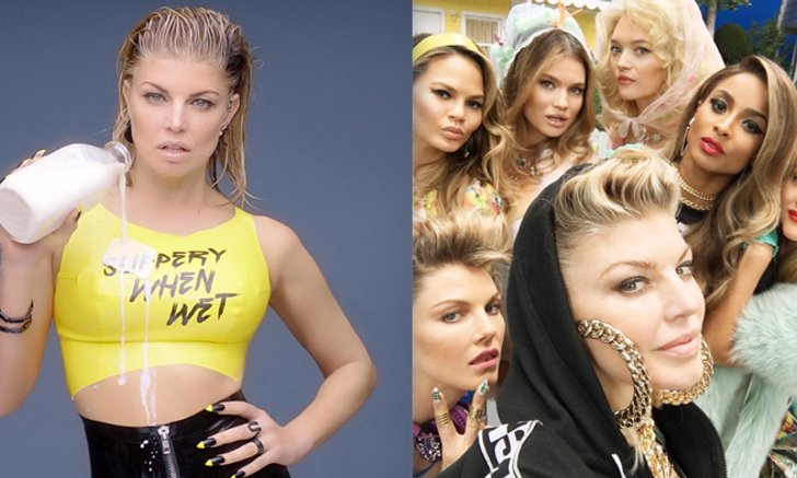 Fergie ขนทัพเพื่อนดารากลับมาสวยปังในเอ็มวีใหม่ “M.I.L.F. $”