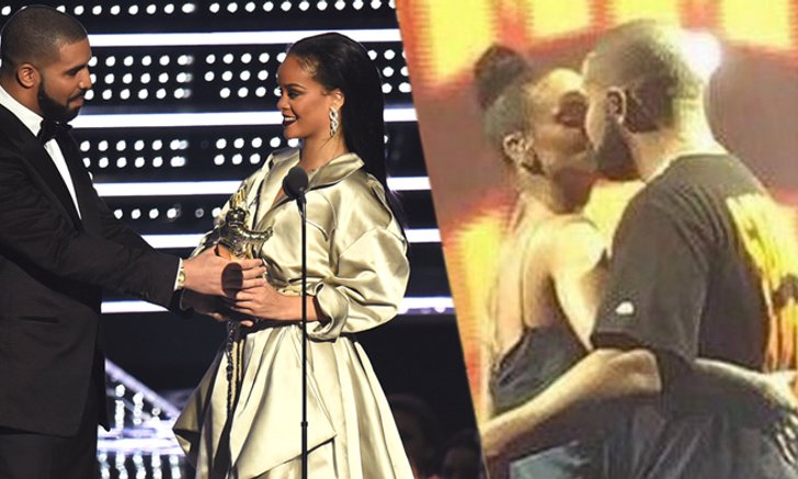 Rihanna & Drake จูบกันขนาดนี้ เปิดตัวแล้วใช่ไหม?