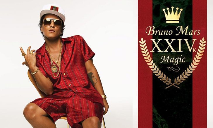 Bruno Mars ปล่อยซิงเกิลใหม่ในรอบ 4 ปีในลุคบลิงๆ กับ “24k Magic”