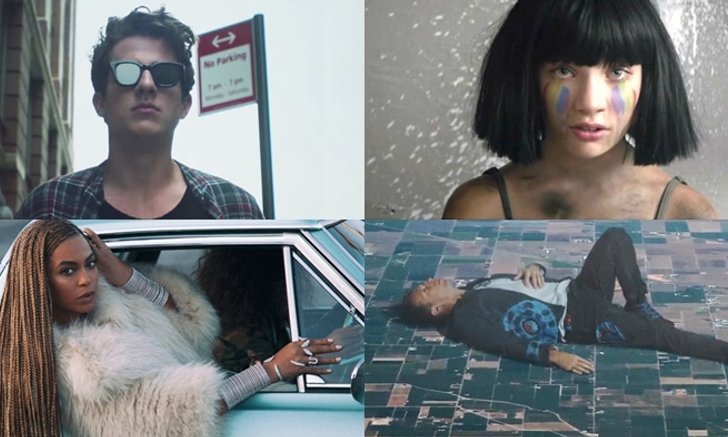 10 มิวสิควิดีโอเพลงสากลยอดเยี่ยมปี 2016