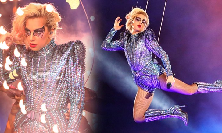 Lady Gaga ปังๆ กับโชว์อลังการแห่งปีใน Super Bowl LI Halftime Show
