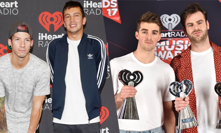The Chainsmokers, twenty one pilots กวาดรางวัล iHeartRadio Music Awards 2017