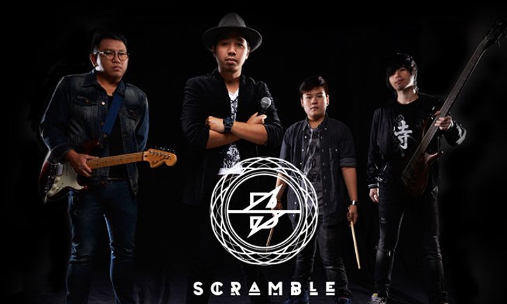 "ต้า เดอะวอยซ์" ในนามวง “Scramble” ปล่อยซิงเกิ้ล “เกินทน” ในสังกัด "โป่ง หิน เหล็ก"