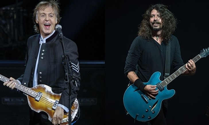 Paul McCartney ร่วมแจมอัลบั้มใหม่ของ Foo Fighters “Concrete And Gold”
