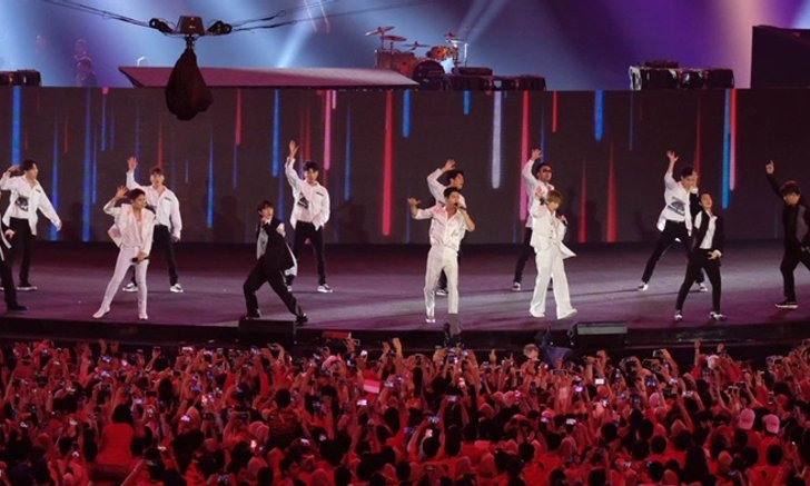 Super Junior x iKON ระเบิดความมันให้แฟนๆ K-POP ปิดฉาก Asian Games 2018