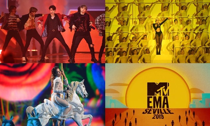 NCT 127, Dua Lipa, Halsey นำทีมศิลปินขึ้นโชว์เวที 2019 MTV EMAs