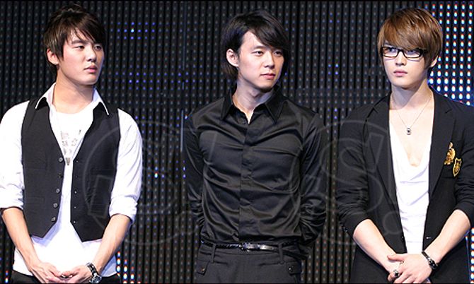 จุนซู - ยูชอน - แจจุง 3 หนุ่ม ทงบังชินกิ คอนเฟิร์มร่วมงาน 2009 MAMA