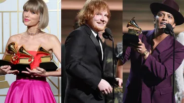 Taylor Swift, Ed Sheeran, Bruno Mars นำทีมรับรางวัล Grammy Awards 2016