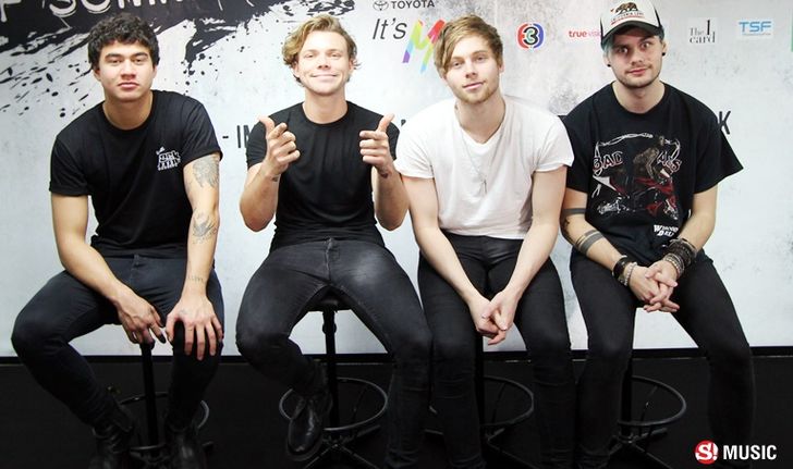 สัมภาษณ์ 5 Seconds of Summer “ชื่อเสียง สาวในอุดมคติ และดนตรีพังค์”