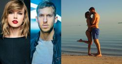 Taylor Swift ชีวิตดี๊ดี ควงแฟนหนุ่ม Calvin Harris สวีทหวานริมทะเล