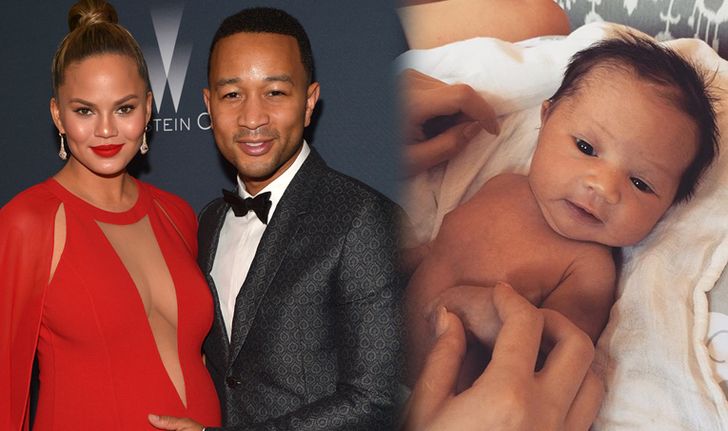 คลอดแล้ว! เผยโฉมหน้า “Luna” ลูกสาว John Legend กับภรรยา Chrissy Teigen