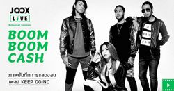 Boom Boom Cash กับเพลง “Keep Going” ใน JOOX Live: Rehearsal Sessions