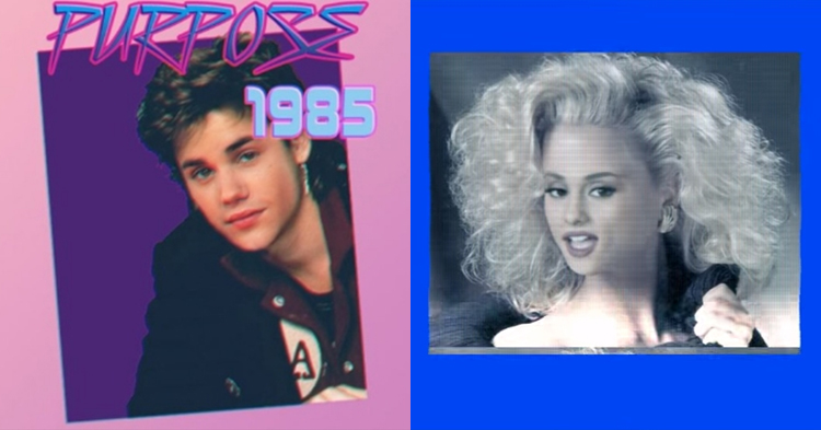 รีมิกซ์สุดเริ่ด! เมื่อเพลงฮิต Justin Bieber และ Ariana Grande กลายเป็นเพลงยุค 80s’