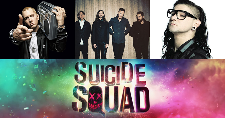 Eminem, Imagine Dragons, Skrillex ยกทีมเพลงประกอบหนัง Suicide Squad