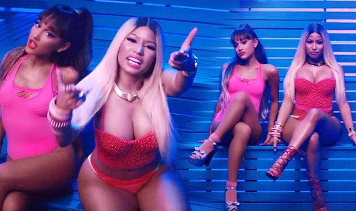 Ariana Grande สวยเซ็กซี่ย้อนยุคกับ Nicki Minaj ใน “Side To Side”