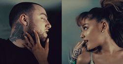 Ariana Grande สวีทหวานกับแฟนหนุ่ม Mac Miller ในเอ็มวี “My Favorite Part”