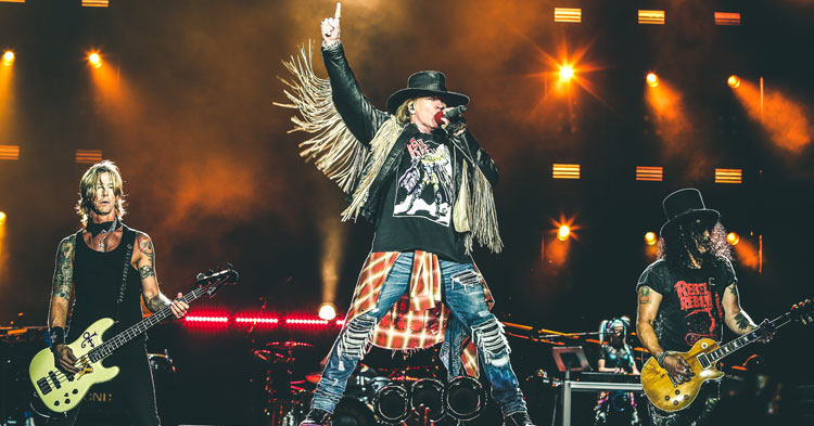 ห้ามพลาด Guns N’ Roses จัดเต็ม!! ปลุกทุกโสตประสาทความมันส์!!