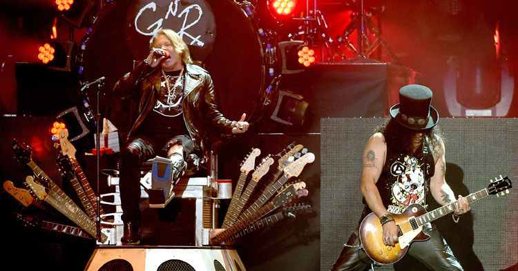 Guns N’ Roses ตำนานวงร็อคระดับโลก พร้อมระเบิดความมันส์!!