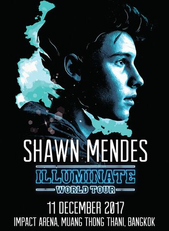 Shawn Mendes Illuminate World Tour 2017 Bangkok