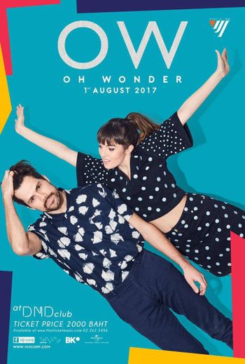 Oh Wonder Live in Bangkok 2017