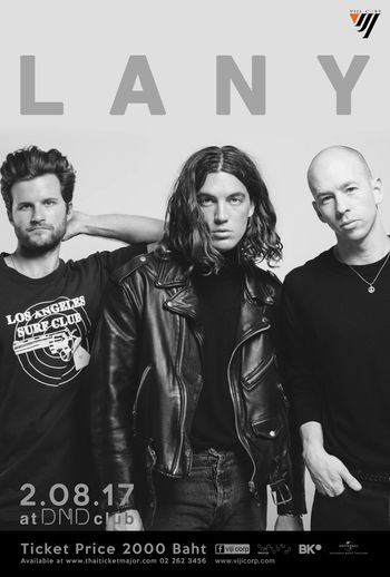 LANY live in Bangkok 2017