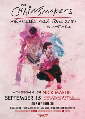 Heineken presents The Chainsmokers Memories Do not Open Asia Tour 2017