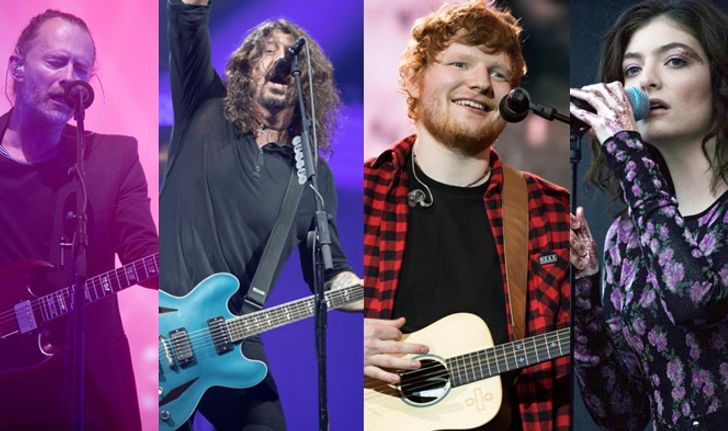 Ed Sheeran, Lorde, Radiohead, Foo Fighters นำทีมจัดหนัก Glastonbury 2017