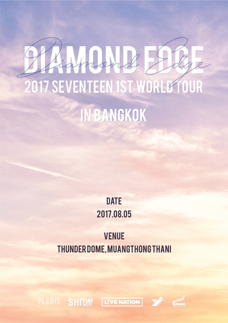 2017 SEVENTEEN 1ST WORLD TOUR “DIAMOND EDGE” IN BANGKOK