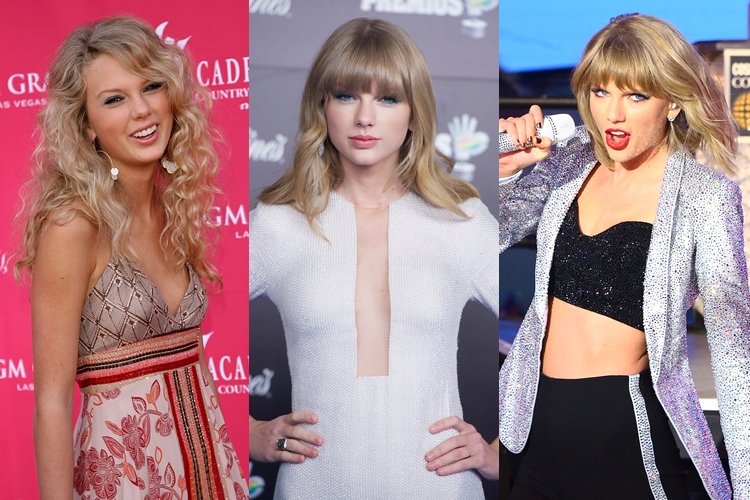 Taylor Swift กับพัฒนาการความสวย จากอดีตถึงปัจจุบัน