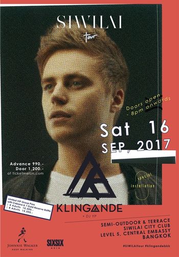 SIWILAI Tour presents KLINGANDE