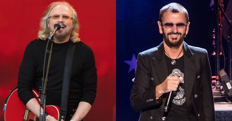 2 ศิลปินระดับตำนาน Ringo Starr และ Barry Gibb ได้รับพระราชทานยศอัศวิน