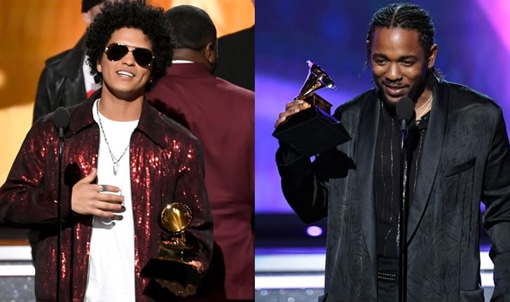 Bruno Mars, Kendrick Lamar นำทีมรับรางวัล Grammy Awards 2018