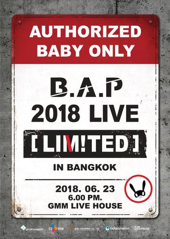 B.A.P 2018 LIVE [LIMITED] IN BANGKOK