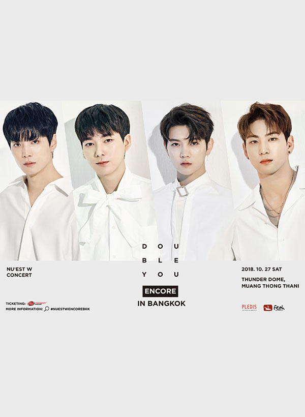 NU'EST W CONCERT  - ENCORE IN BANGKOK