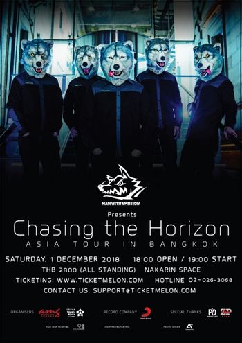 MAN WITH A MISSION presents Chasing the Horizon ASIA TOUR IN BANGKOK