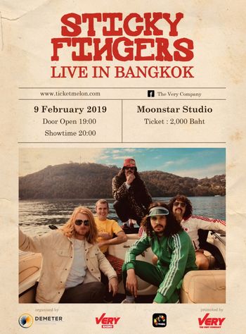 Sticky Fingers Live in Bangkok