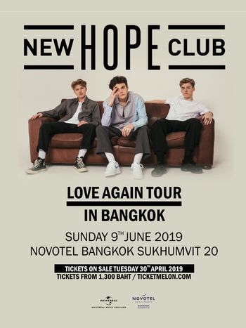 New Hope Club Love Again Tour In Bangkok