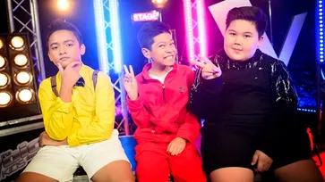 "จูเนียร์-ต้นกล้า-อชิ The Voice Kids" ปลุกเพลงดังวง "พลอย" ทำโชว์ชนะใจ "โค้ชติ๊ก"