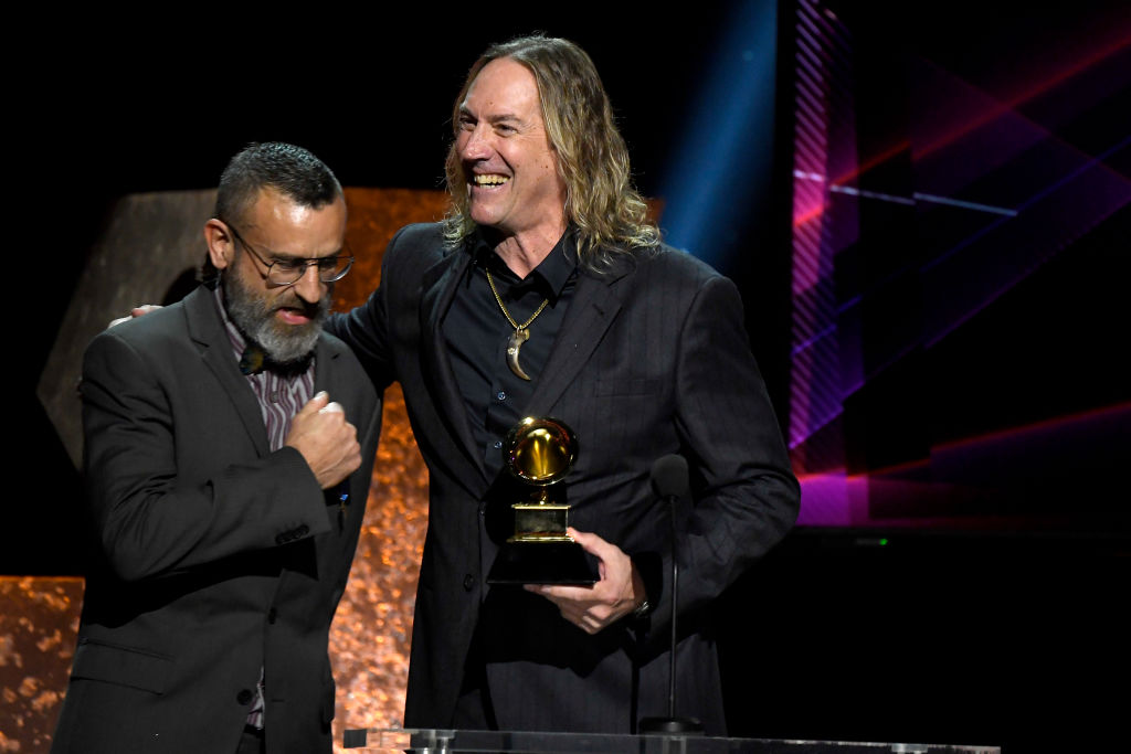 2 สมาชิกแห่งวงร็อครุ่นใหญ่ Tool อย่าง Justin Chancellor และ Danny Carey คว้ารางวัล Best Metal Performance