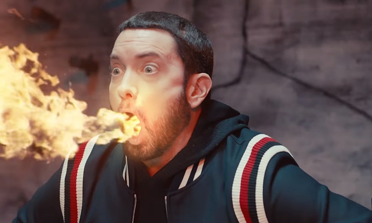 "Eminem" พ่นไฟในเอ็มวีเพลงใหม่ “Godzilla” แถมเซอร์ไพรส์จาก “Mike Tyson”