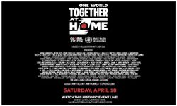 JOOX จัดถ่ายทอดสด "One World: Together At Home" คอนเสิร์ตใหญ่จากศิลปินระดับโลก