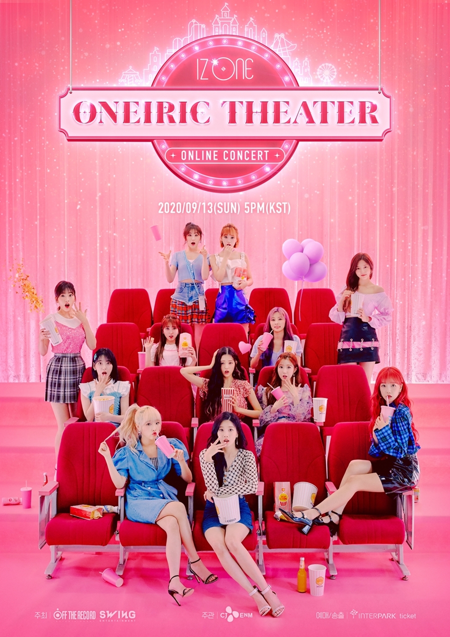 izone_onlineconcert_poster