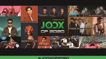 JOOX OF 2020 เปิดรายชื่อสุดยอดศิลปินที่มียอดฟังสูงสุดในปีนี้