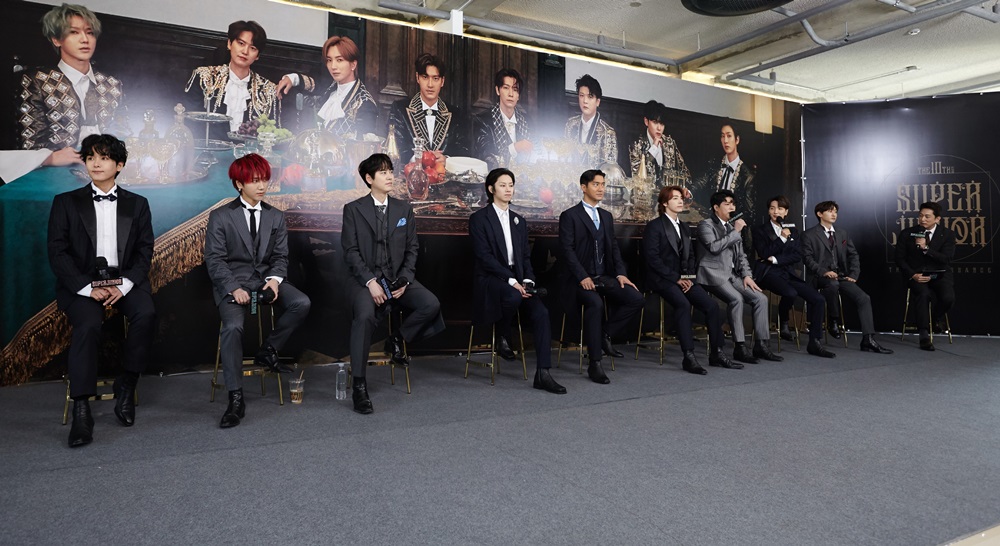 Online Global Press Conference SUPER JUNIOR