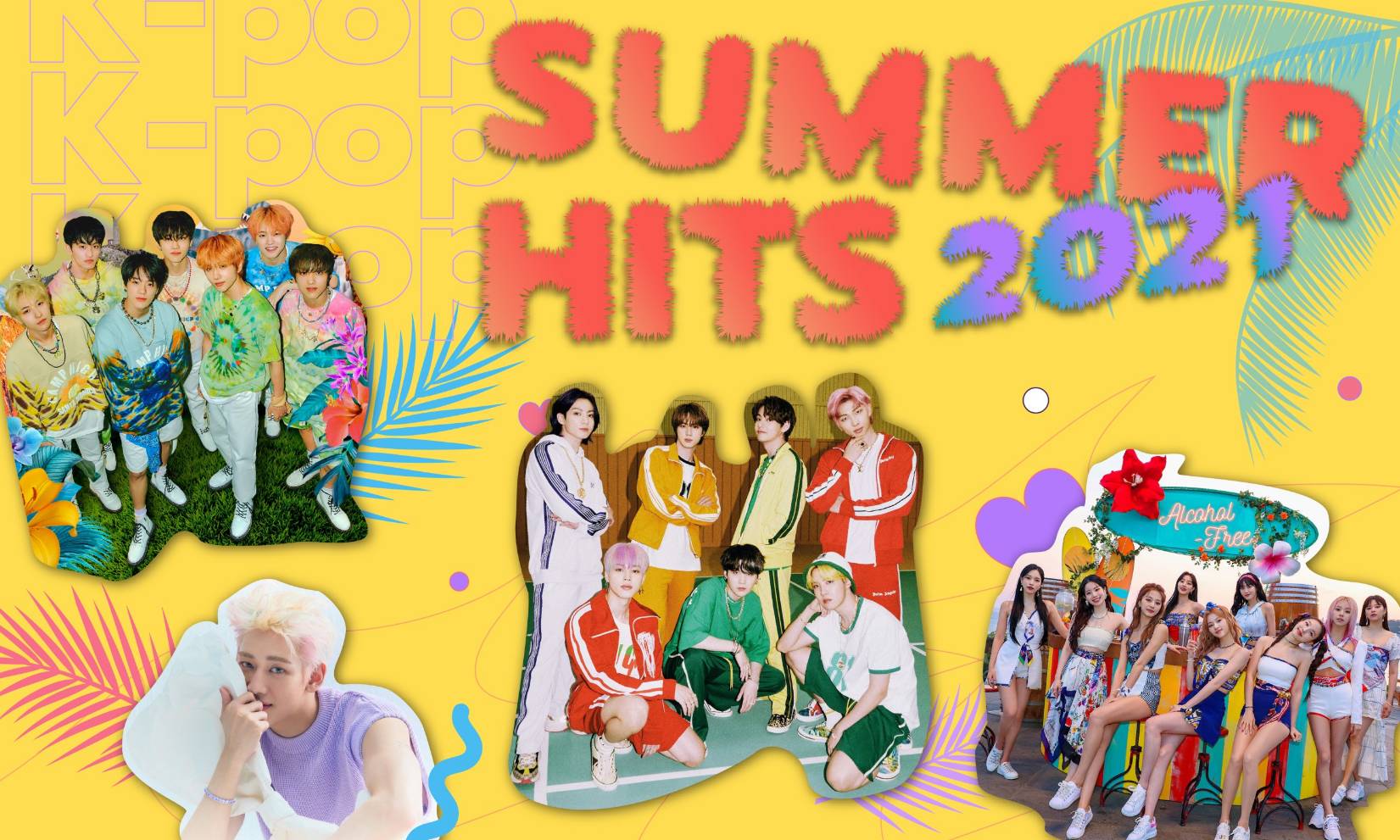 K-POP Summer Hits 2021 เพลงเกาหลีสดใสรับฤดูร้อนพร้อมเที่ยวทะเลทิพย์