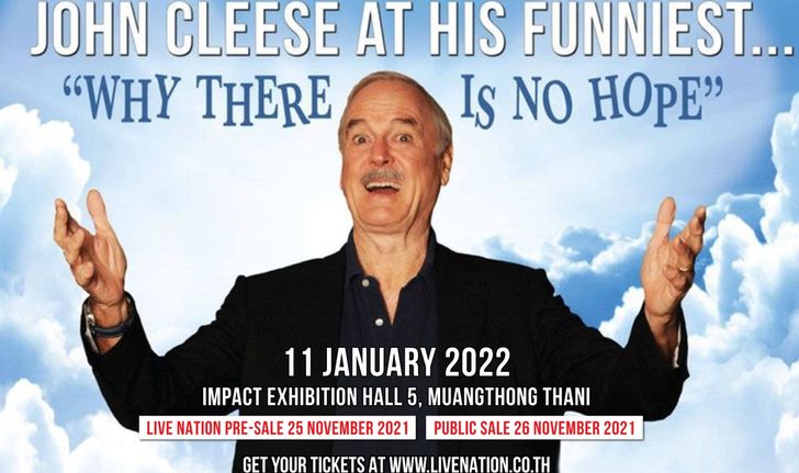 Live Nation Tero คัมแบ็ก! เปิดโชว์แรกกับนักแสดงตลกในตำนาน John Cleese