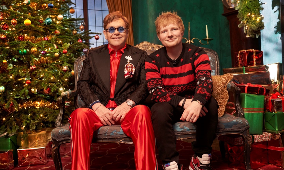 Ed Sheeran จับมือ Elton John ปล่อยเพลงการกุศล "Merry Christmas"