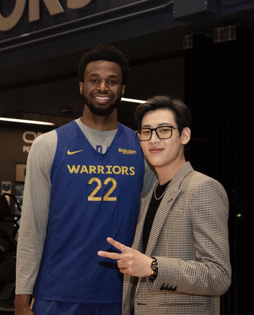 Andrew Wiggins และ BamBam